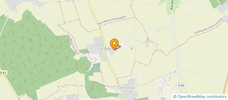 localisation de l'entreprise LDH  LA PYLE