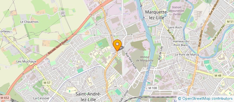 localisation de l'entreprise LDH  SAINT-ANDRE-LEZ-LILLE