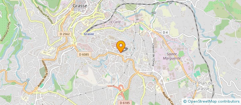 localisation de l'entreprise LDI  GRASSE