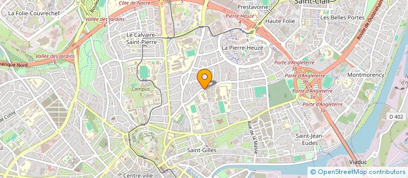 localisation de l'entreprise LDI à CAEN