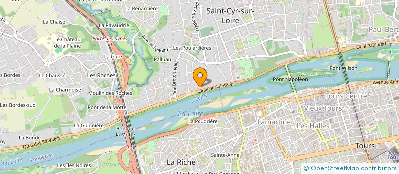 localisation de l'entreprise LDI à SAINT-CYR-SUR-LOIRE