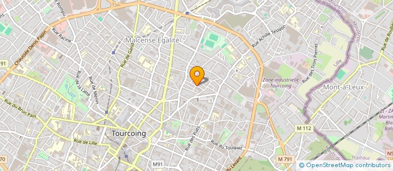 localisation de l'entreprise LDI CONSEIL  TOURCOING