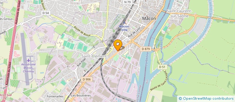 localisation de l'entreprise LDI WINE à MACON