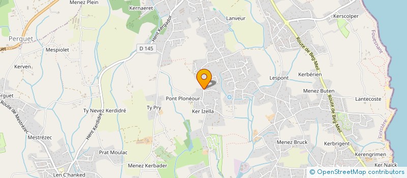 localisation de l'entreprise LDIP à FOUESNANT