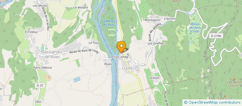 localisation de l'entreprise LDJ  LUCEY