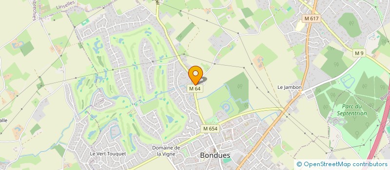 localisation de l'entreprise LDJ  BONDUES