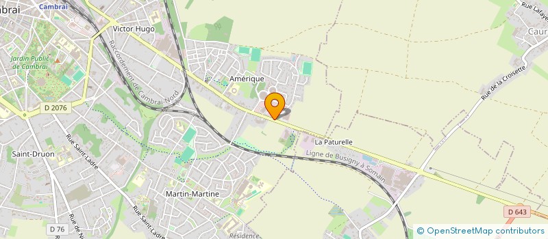 localisation de l'entreprise LDJ IMMO  CAMBRAI