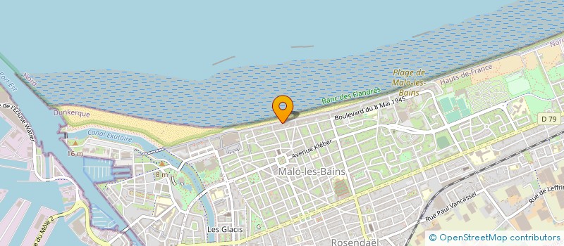 localisation de l'entreprise LDJV à DUNKERQUE