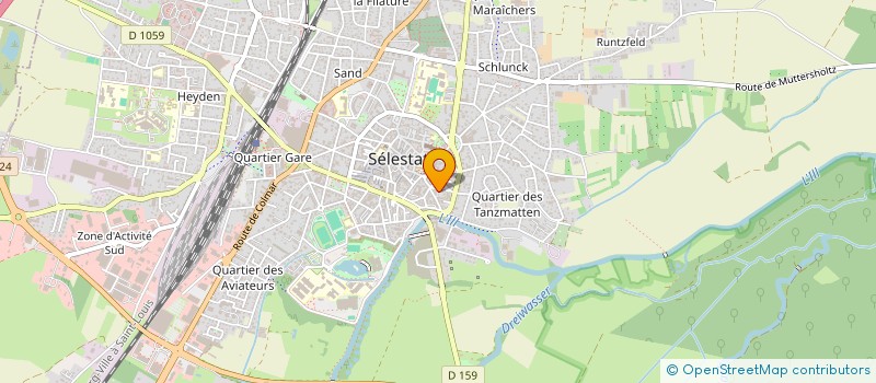 localisation de l'entreprise LDK AND CO  SELESTAT