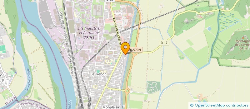 localisation de l'entreprise LDKM  ARLES