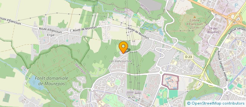 localisation de l'entreprise LDL IMMOBILIERS  ELANCOURT