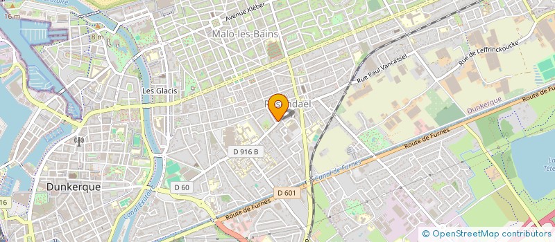 localisation de l'entreprise LDL MUSIC à DUNKERQUE