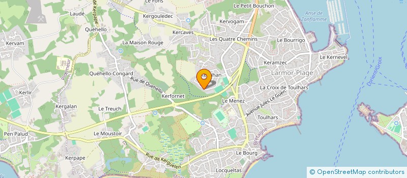 localisation de l'entreprise LDLF  LARMOR-PLAGE