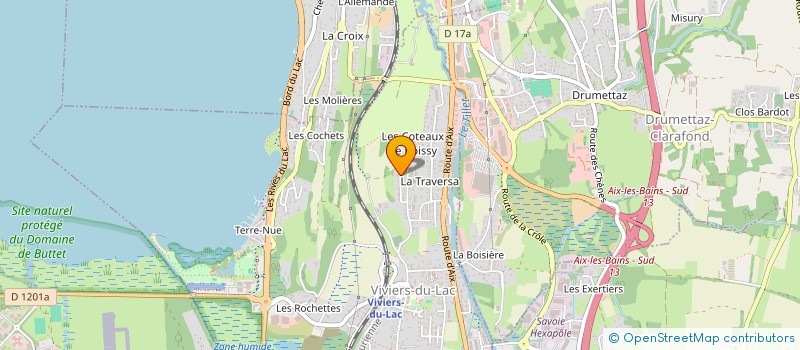 localisation de l'entreprise LDLM IMMO  VIVIERS-DU-LAC