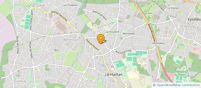 localisation de l'entreprise LDLMNP  LE HAILLAN