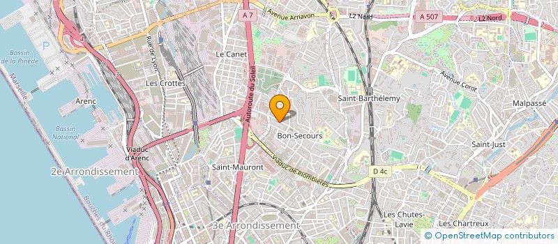 localisation de l'entreprise LDLS  BRIGNOLES