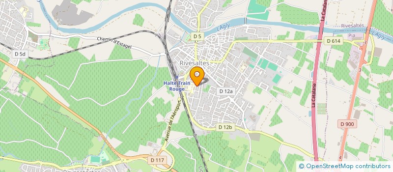 localisation de l'entreprise LDLZ HOLDING  RIVESALTES