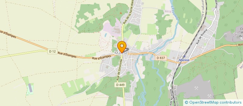 localisation de l'entreprise LDM  MAISSE