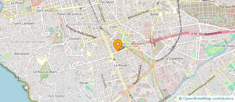 localisation de l'entreprise LDM  MARSEILLE