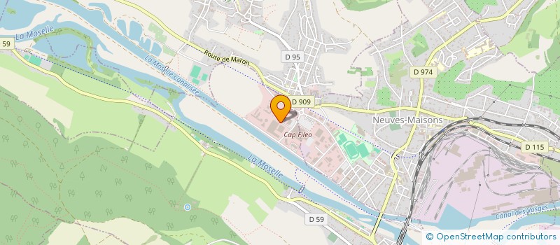 localisation de l'entreprise LDM EQUIPEMENT  PONT-SAINT-VINCENT