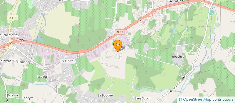 localisation de l'entreprise LDM PATRIMOINE  POMPIGNAC