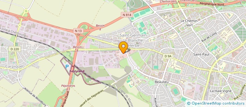 localisation de l'entreprise LDM SARL à CAEN