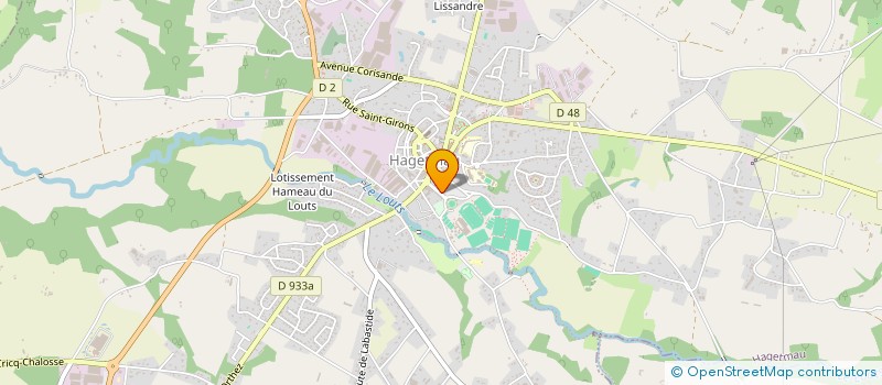 localisation de l'entreprise LDMA  HAGETMAU