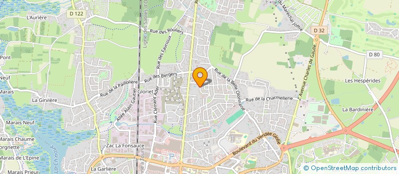 localisation de l'entreprise LDMA à LES SABLES-D'OLONNE