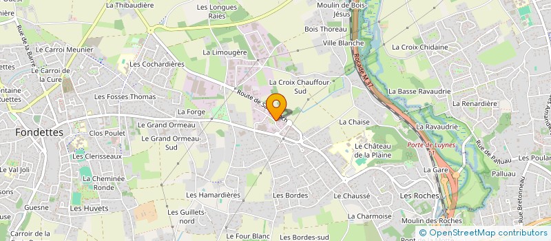 localisation de l'entreprise LDMA BUSINESS à FONDETTES