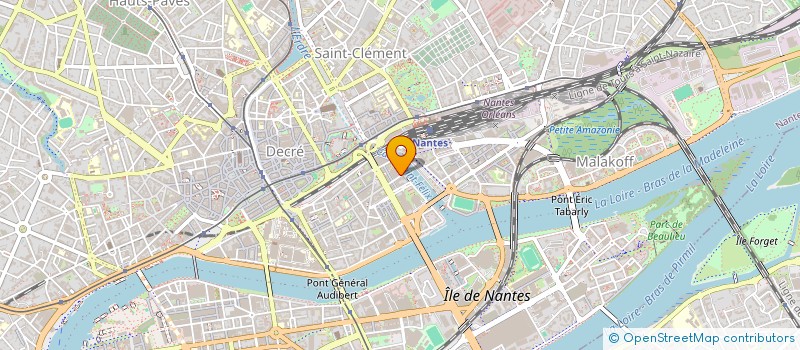 localisation de l'entreprise LDME à NANTES