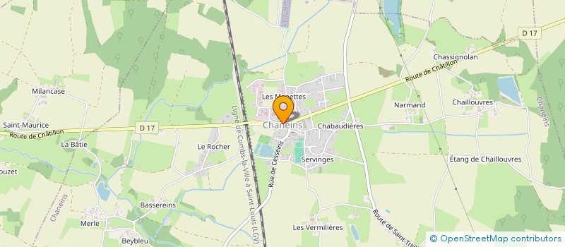 localisation de l'entreprise LDME à CHANEINS