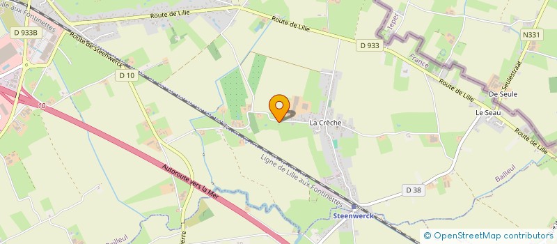 localisation de l'entreprise LDMF à BAILLEUL