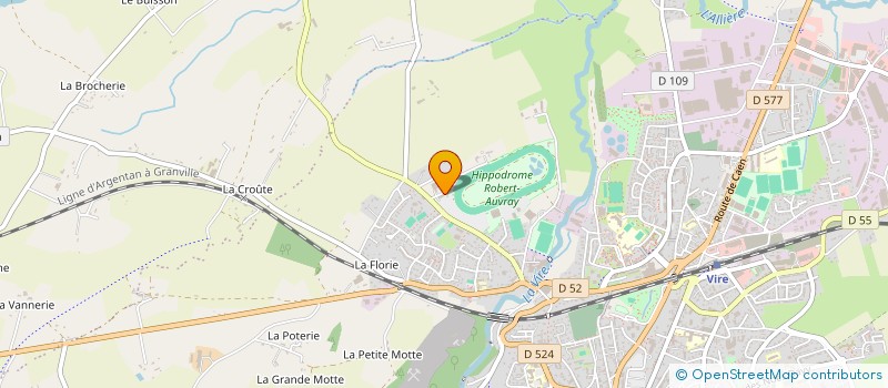 localisation de l'entreprise LDMH TROT  VIRE-NORMANDIE