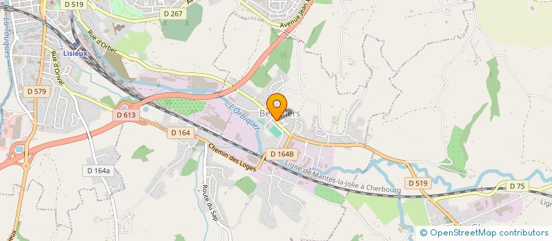 localisation de l'entreprise LDMM  GLOS