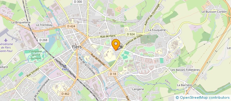 localisation de l'entreprise LDMS à FLERS