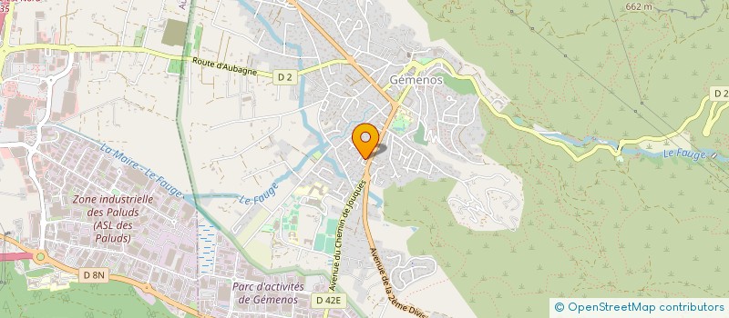 localisation de l'entreprise LDN  GEMENOS