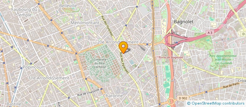 localisation de l'entreprise LDN  NANTERRE