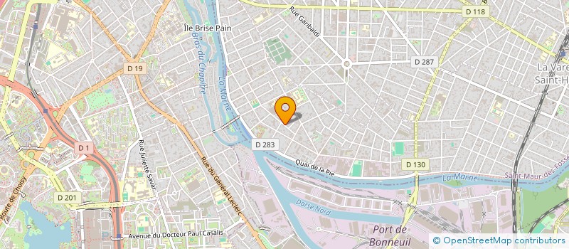 localisation de l'entreprise LDN à SAINT-MAUR-DES-FOSSES