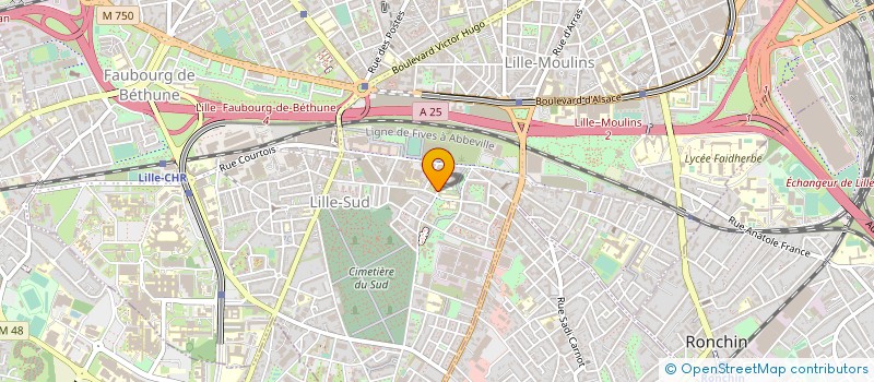 localisation de l'entreprise LDN à LILLE