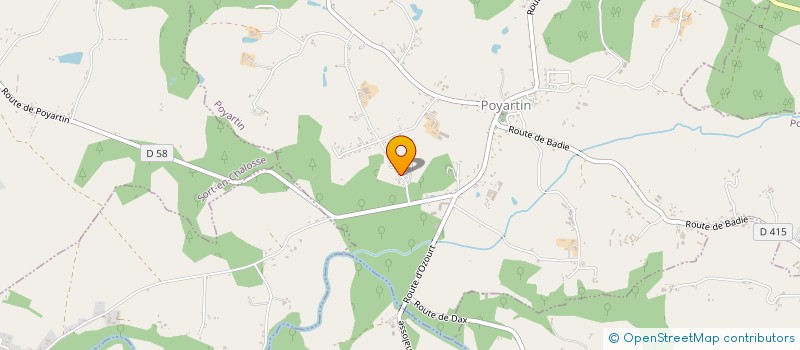 localisation de l'entreprise LDN  POYARTIN