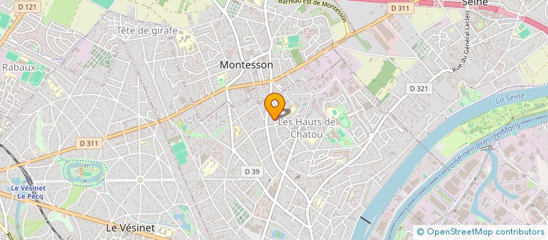 localisation de l'entreprise LDN RENOVATION à RUEIL-MALMAISON