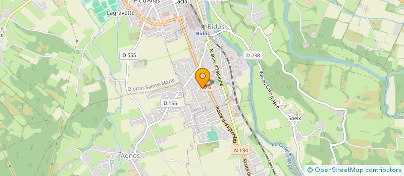 localisation de l'entreprise LDO  BIDOS