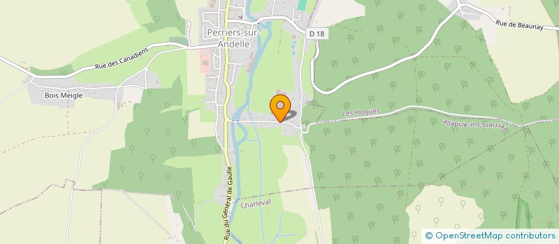 localisation de l'entreprise LDO DECOR  PERRIERS-SUR-ANDELLE