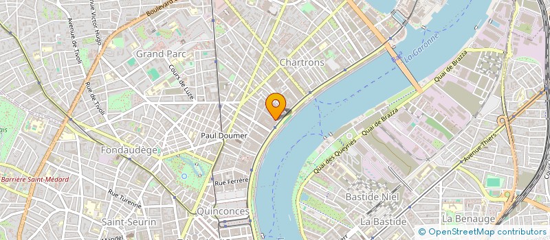 localisation de l'entreprise LDOS45  BORDEAUX