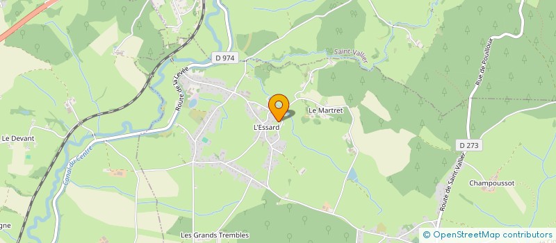 localisation de l'entreprise LDP BARALLA  POUILLOUX