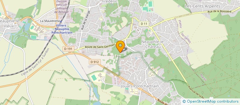 localisation de l'entreprise LDP BATIMENT à NEAUPHLE-LE-CHATEAU