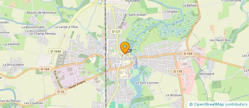 localisation de l'entreprise LDP CONSTRUCTIONS  PETIT-MARS