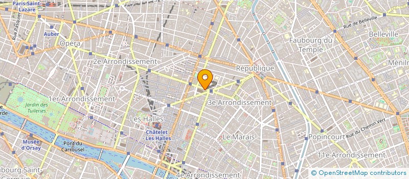 localisation de l'entreprise LDP SAS  PARIS