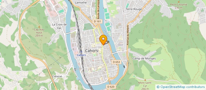 localisation de l'entreprise LDPCA CONSTRUCTIONS à CAHORS