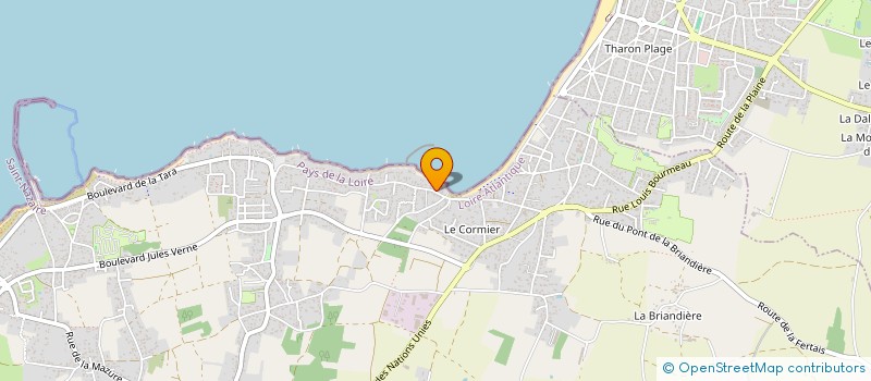 localisation de l'entreprise LDPM à LA PLAINE-SUR-MER